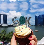 Cô gái Singapore đi khắp thế giới chụp ảnh món ăn