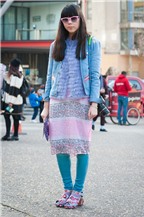 Học tập phong cách tươi trẻ của blogger Susie Lau