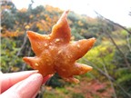Bánh tempura lá phong - đặc sản mùa thu nước Nhật