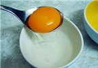 Công dụng chữa bệnh của lòng trắng trứng