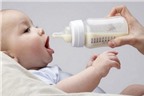 Bổ sung sữa ngoài hợp lí cho trẻ