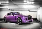 Rolls-Royce Phantom màu tím độc đáo của hãng độ Mansory