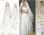 10 mẫu váy cưới nổi tiếng nhờ Angelina Jolie