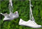 5 cách đơn giản tẩy vết bẩn trên giày vải trắng