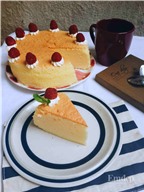 Japan cotton cheesecake - bánh Nhật mềm môi ngon 