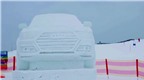 Tác phẩm Audi Q7 bằng tuyết độc đáo