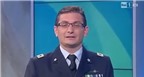 Sỹ quan Không quân Italy nổi tiếng nhờ... tự khen trên kênh RAI 1