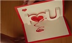 Cách làm thiệp Valentine hình trái tim độc đáo, dễ thương