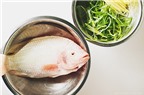 Cá diêu hồng hấp kiểu Hồng Kông: ngon, mềm, bổ dưỡng