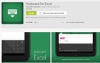 Ứng dụng bàn phím chuyên dụng cho Excel có mặt trên Play Store