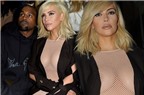 Kim Kardashian đến Paris với mái tóc vàng hoe và lộ ngực trần