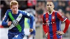 Ribery khuyên De Bruyne không nên đến Bayern Munich