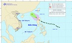 Áp thấp nhiệt đới suy yếu dần, cách quần đảo Hoàng Sa 790km