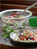 Salad đậu lăng vừa thanh mát vừa giảm cân