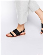 15 đôi sandals đế thấp dành cho các nàng có bàn chân to bè