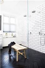 10 mẹo trang trí phòng tắm trắng tinh