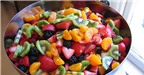 Cách làm salad hoa quả 7 màu cực ngon