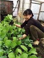 Người phụ nữ Việt sở hữu 2000m vuông rau sạch ở Nga