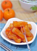 Bánh đúc sốt chua ngọt – từ món ăn vặt đến bữa chính cho gia đình