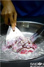 Lạ lẫm với cách làm kem chảo Thái Lan