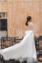 Váy cưới thanh lịch dành cho cô dâu Việt dịu dàng