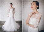 Váy cưới tối giản thể hiện tính cách cô dâu Việt
