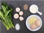 Trứng chiên nấm đơn giản mà ngon
