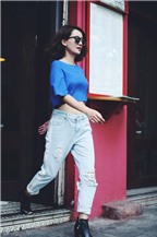 F5 phong cách cho MC Quỳnh Chi - Quý cô chỉ biết đến quần jeans và áo phông
