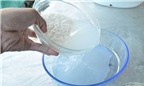 Cách làm trắng da mặt tự nhiên với nước vo gạo