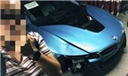 BMW i8 của thiếu gia 18 tuổi gặp nạn