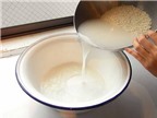 Công dụng của nước vo gạo và những điều cần biết khi dùng