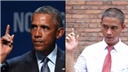 Obama “giả” kể chuyện nói tiếng Anh giả