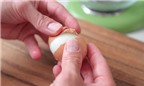 5 cách bóc vỏ trứng trong nháy mắt