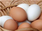 Trứng màu nâu tốt hơn trứng trắng?