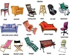 Từ vựng 15 loại ghế trong tiếng Anh